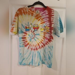 Disney x Vans Tie Dye Alice In Wonderland T-Shirt Size Large Rare, Pre-owned.